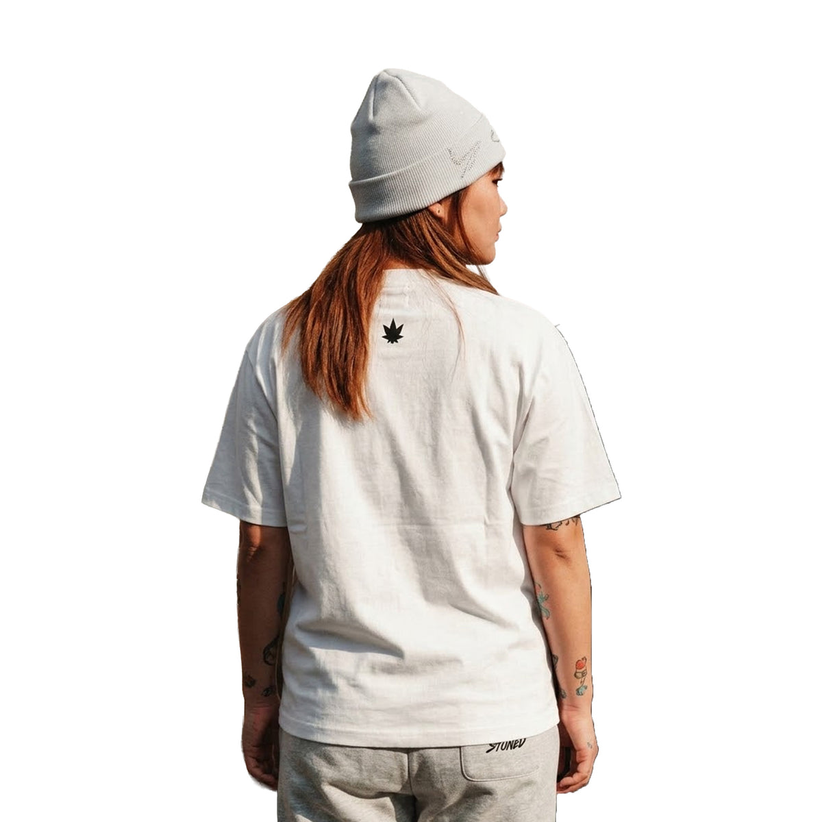 Stoned & Co ® Stoned Basic : Genetic Logo Tee White (FW26)