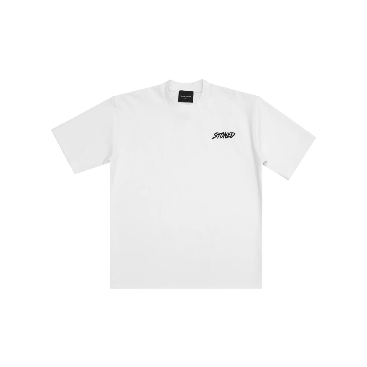 Stoned & Co ® Stoned Basic : Genetic Logo Tee White (FW26)