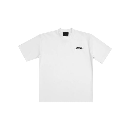 Stoned & Co ® Stoned Basic : Genetic Logo Tee White (FW26)