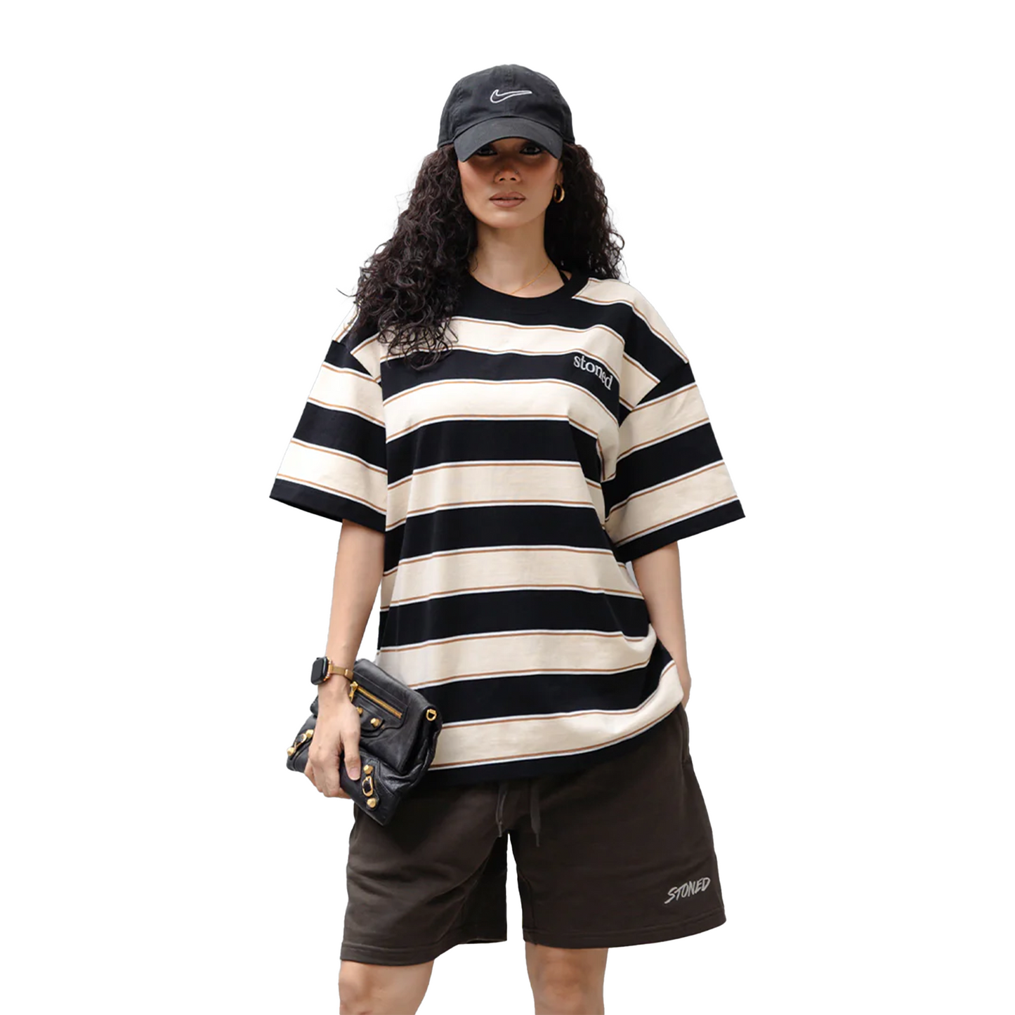 Stoned & Co ® Stoned Originals : Stripes Black/Cream (FW24)