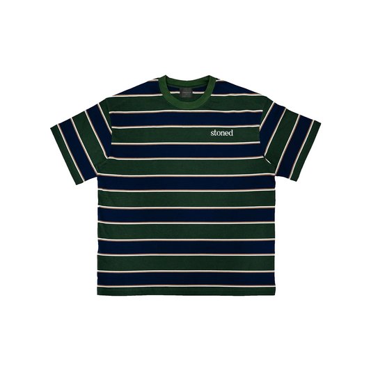 Stoned & Co ® Stoned Originals : Stripes Navy/Green (FW24)