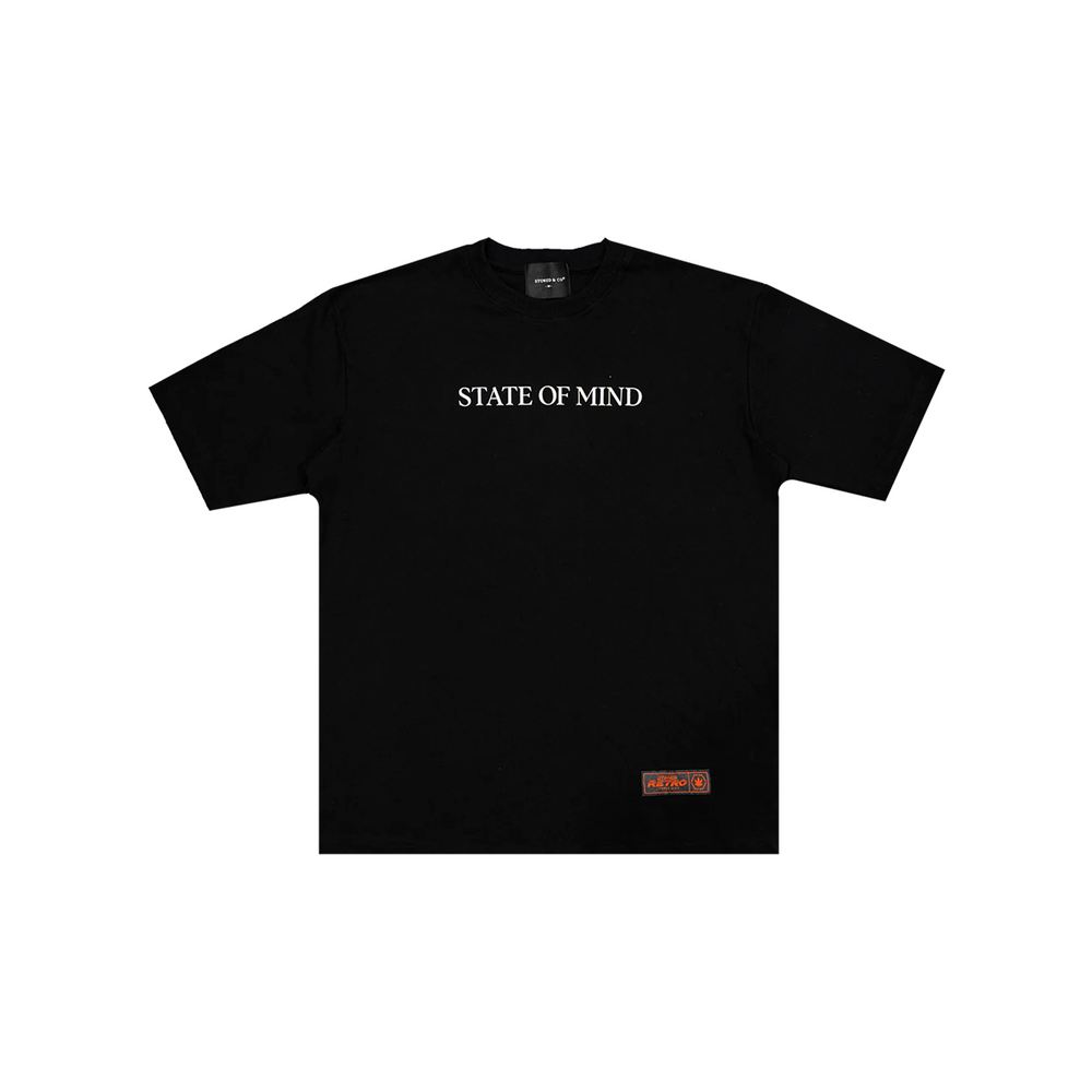 Stoned & Co ® Stoned Retro: Intense Maple Tee Black (SS24)