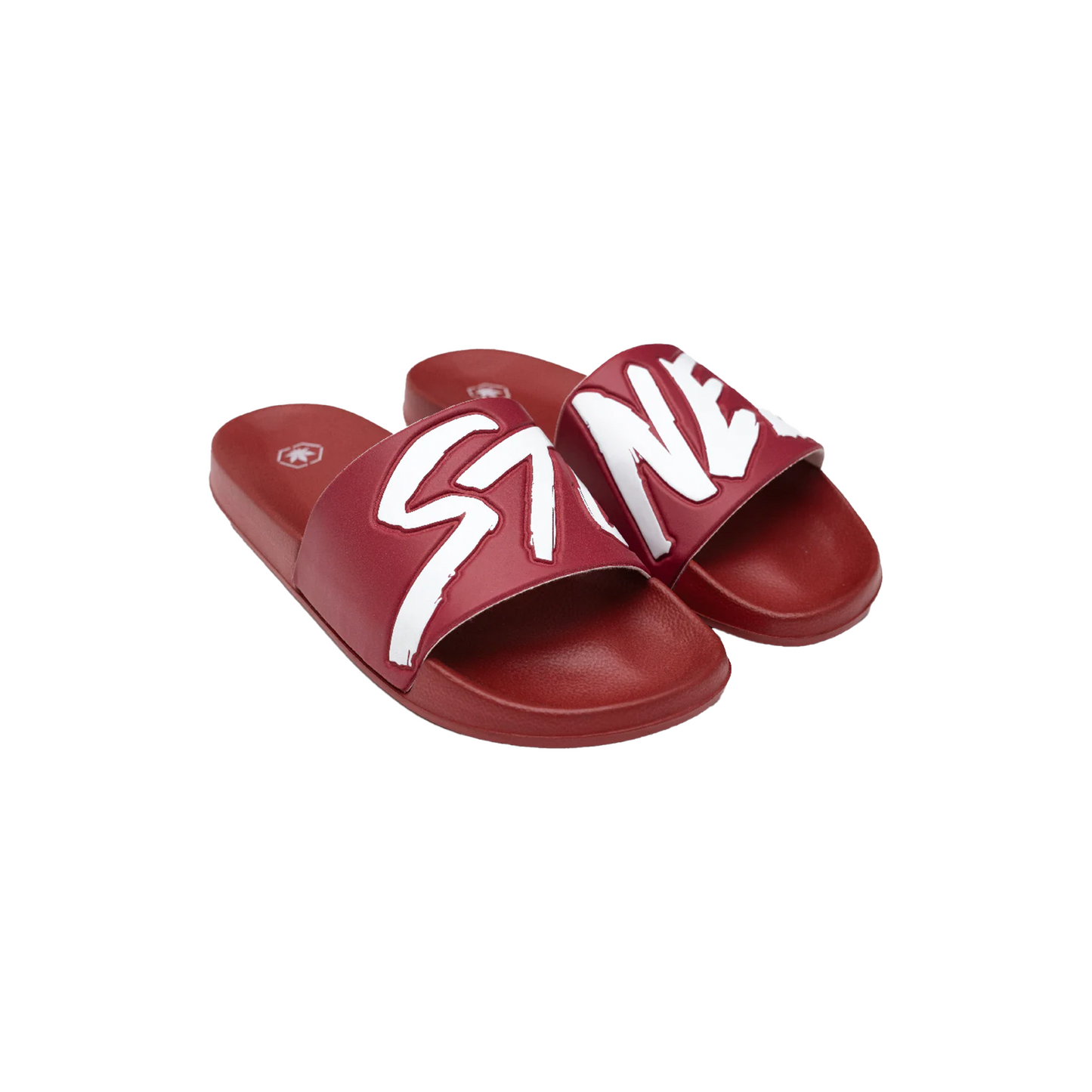 Stoned & Co ® Stoned: Sandals Red/White (SS25)