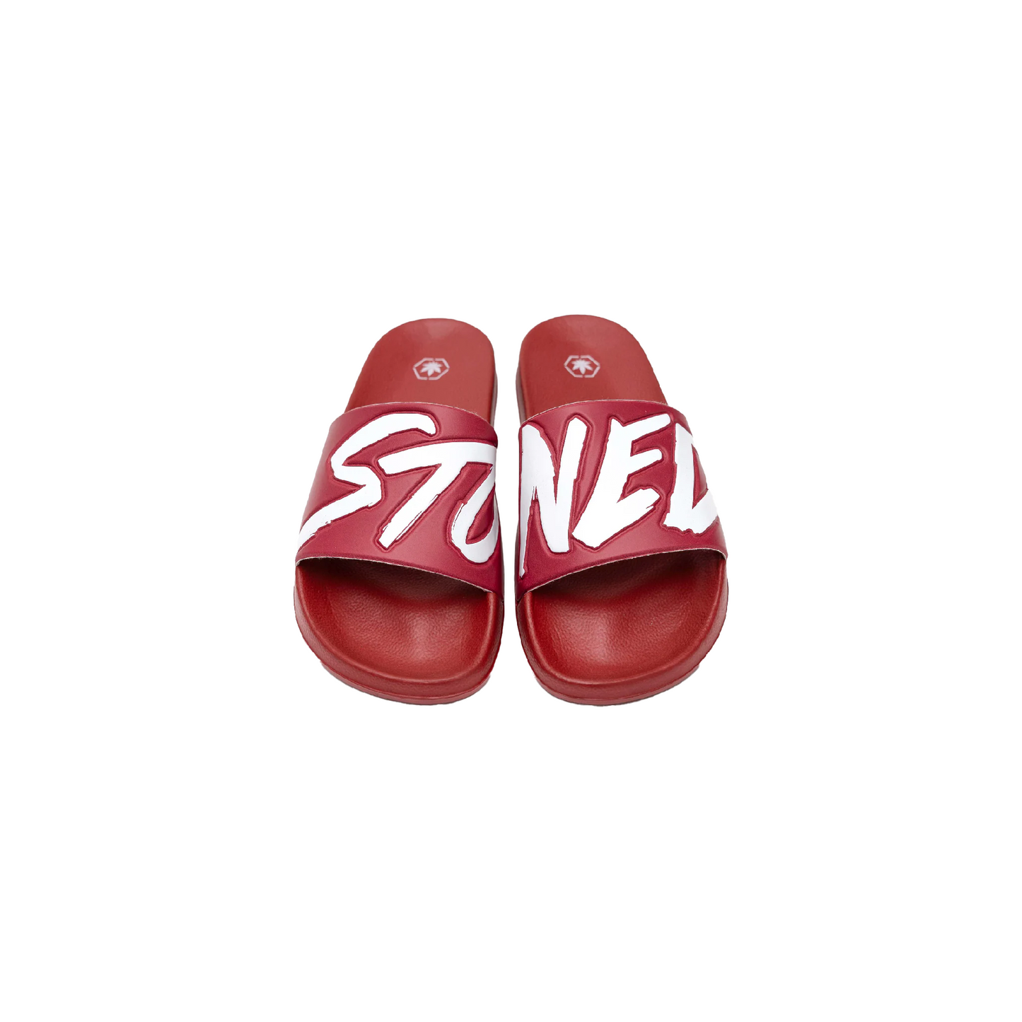 Stoned & Co ® Stoned: Sandals Red/White (SS25)