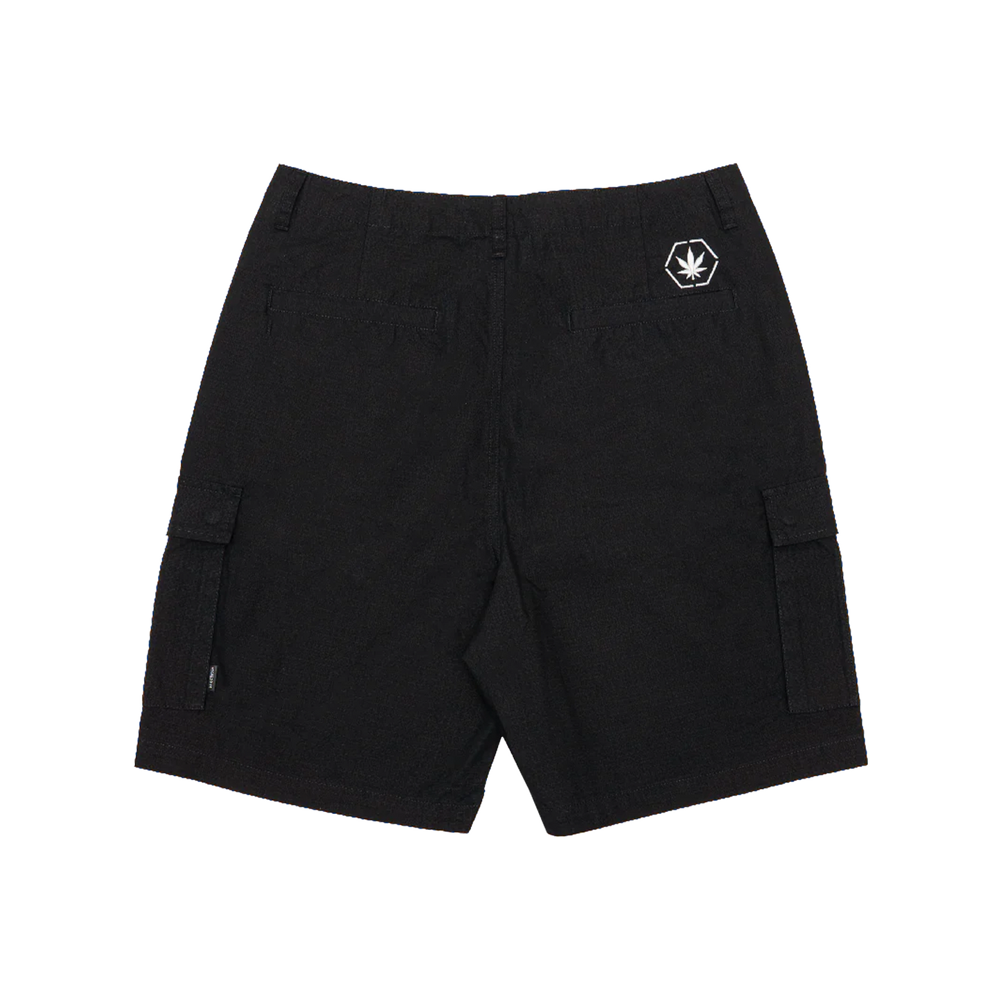 Stoned & Co ® Blessed25: Cargo Shorts Black (SS25)