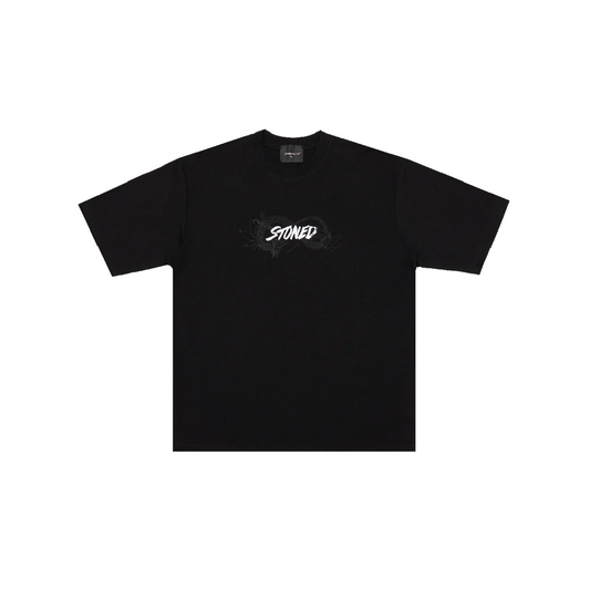 Stoned & Co ® Blessed25 : Genetic Naga Tee Black (SS25)