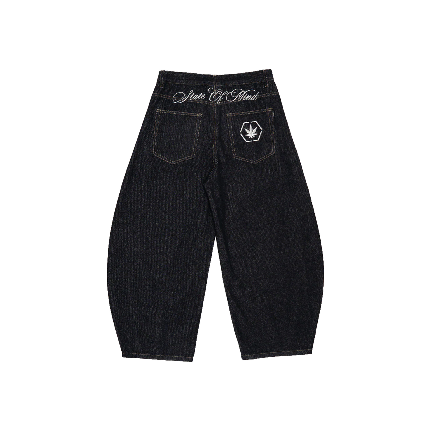 Stoned & Co ® Dark Horse : Barrel Pants Denim (SS26)