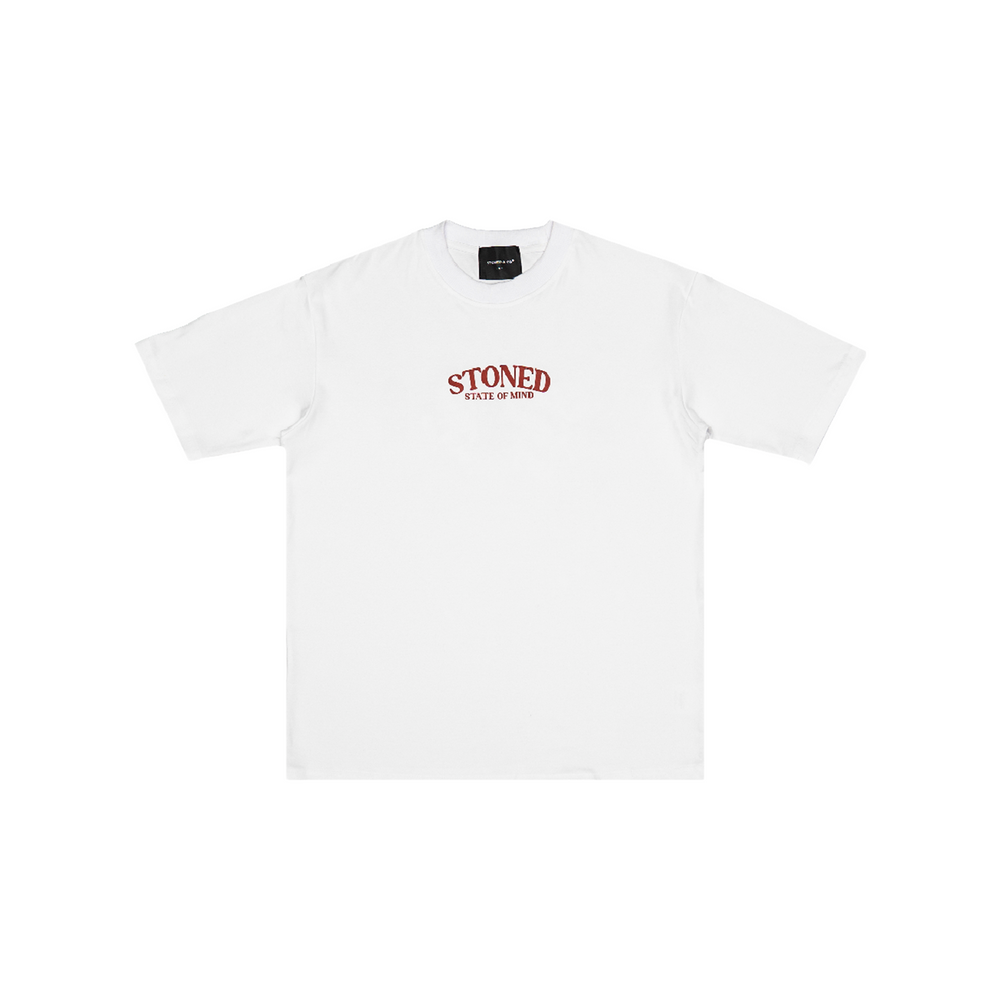 Stoned & Co ® Dark Horse : Myth Tee White (FW25)