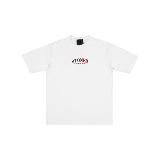 Stoned & Co ® Dark Horse : Myth Tee White (FW25)