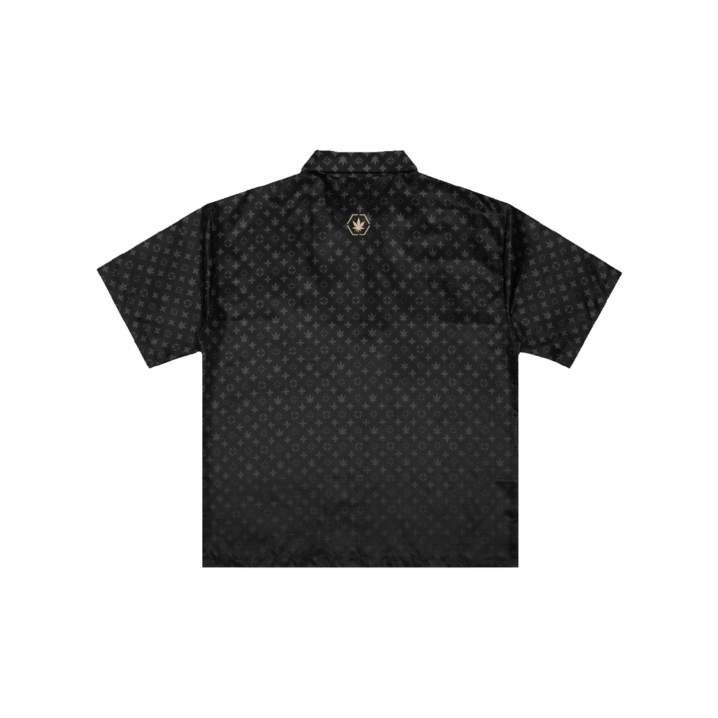 Stoned & Co ® Void : Monogram Revere Shirt Black (FW24)