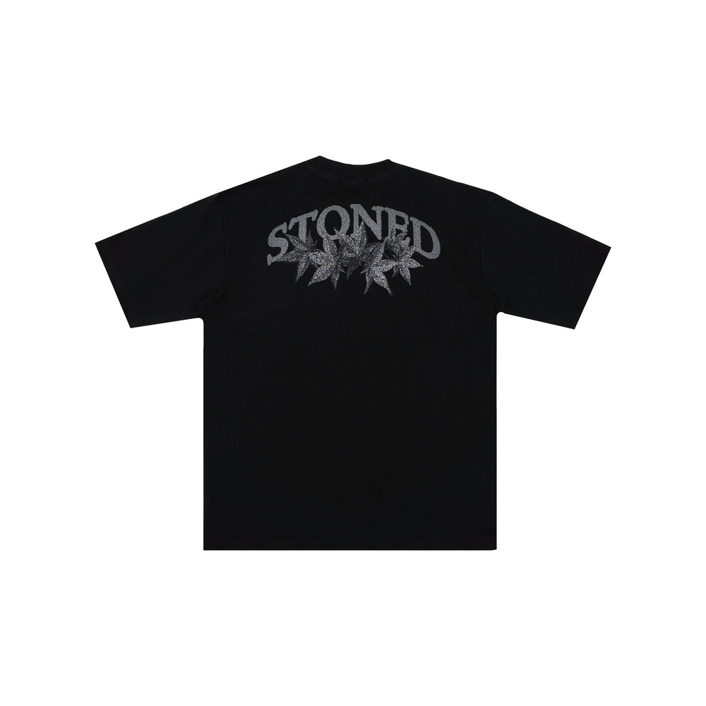 Stoned & Co ® Void : Vintage Maple Tee Black (FW24)