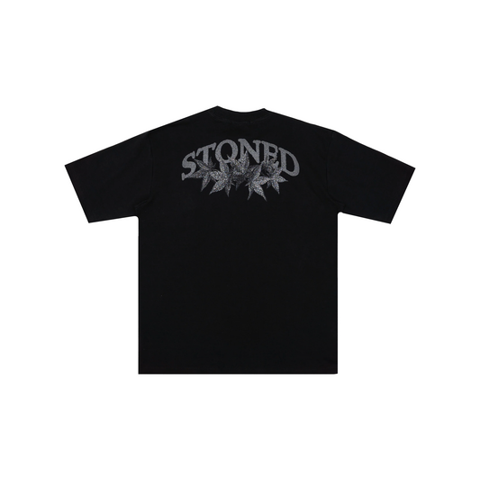 Stoned & Co ® Void : Vintage Maple Tee Black (FW24)