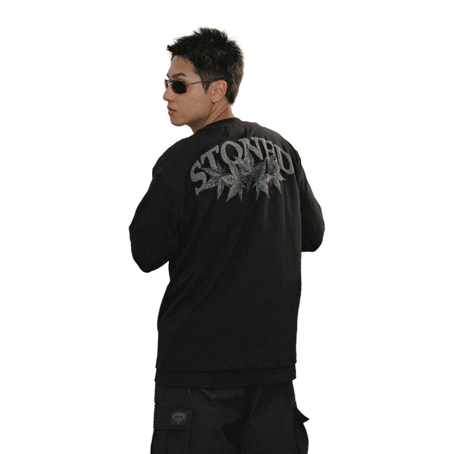 Stoned & Co ® Void : Vintage Maple Tee Black (FW24)