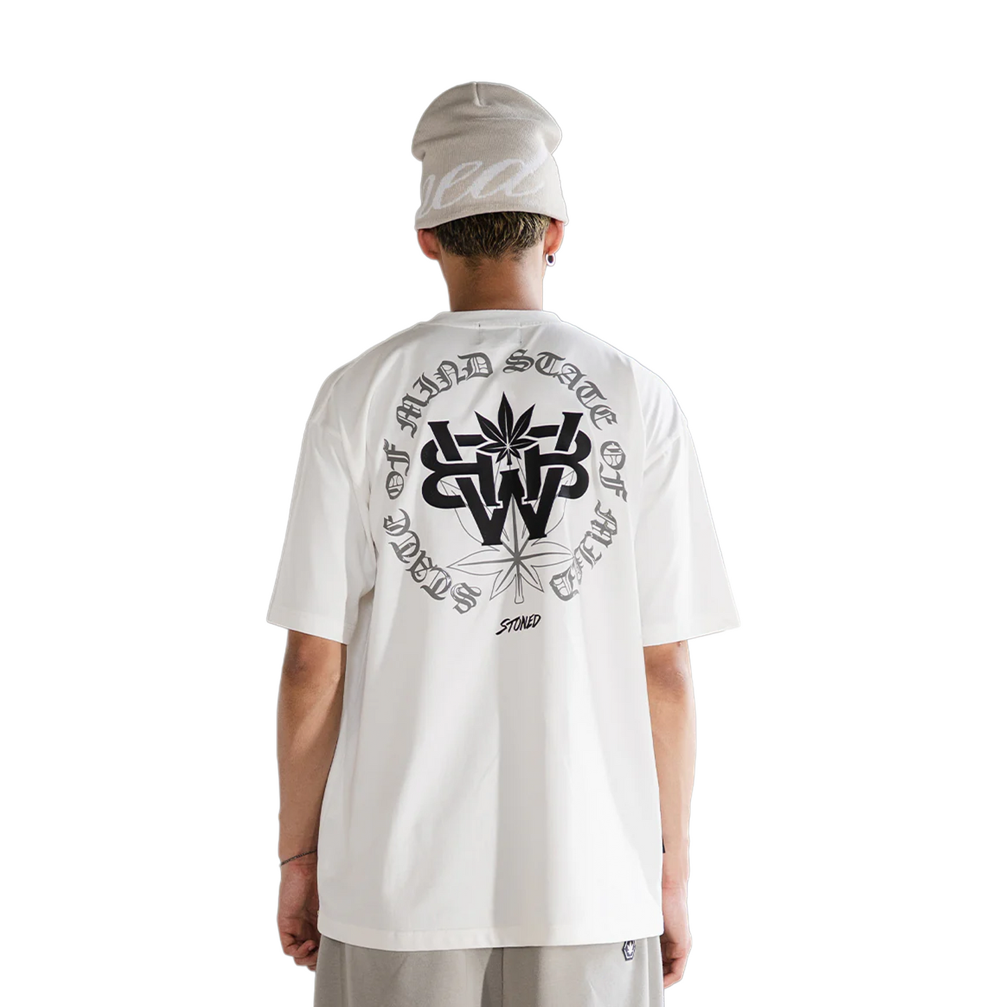 Stoned & Co ® WBB25 : Emblem Tee White (SS25)