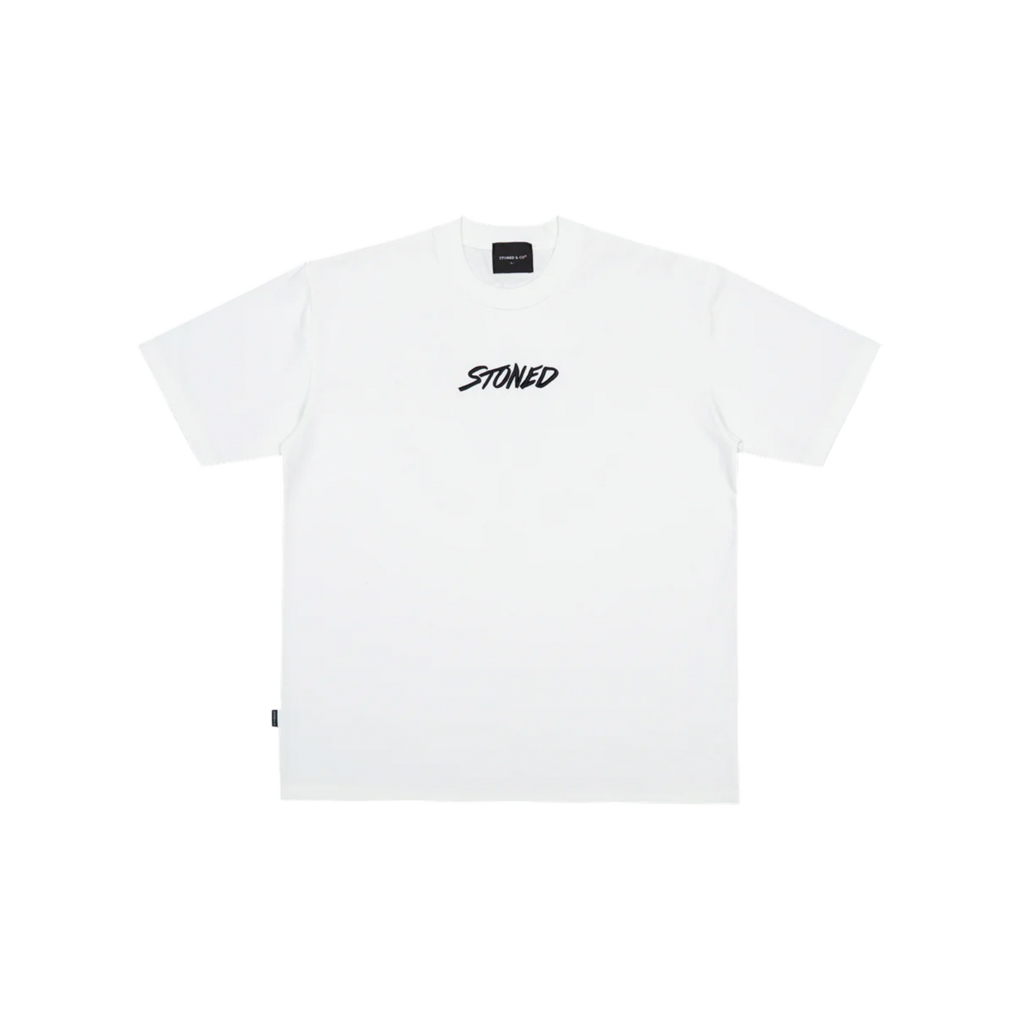 Stoned & Co ® WBB25 : Emblem Tee White (SS25)