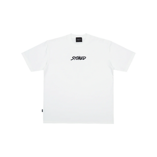 Stoned & Co ® WBB25 : Emblem Tee White (SS25)
