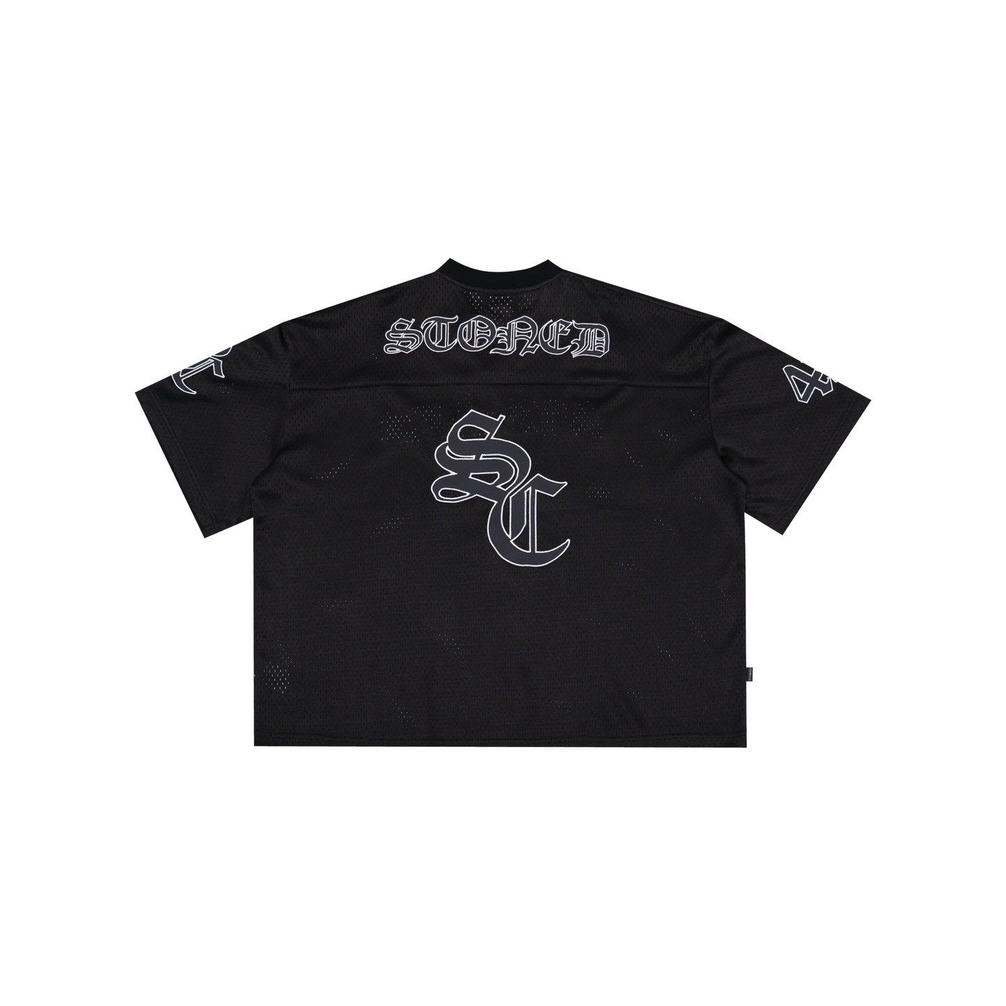 Stoned & Co ® WBB25 : Icon Mesh Jersey Black (SS25)