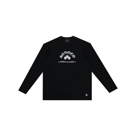 Stoned & Co ® WBB25 : Waffle L/S Tee Black (SS25)