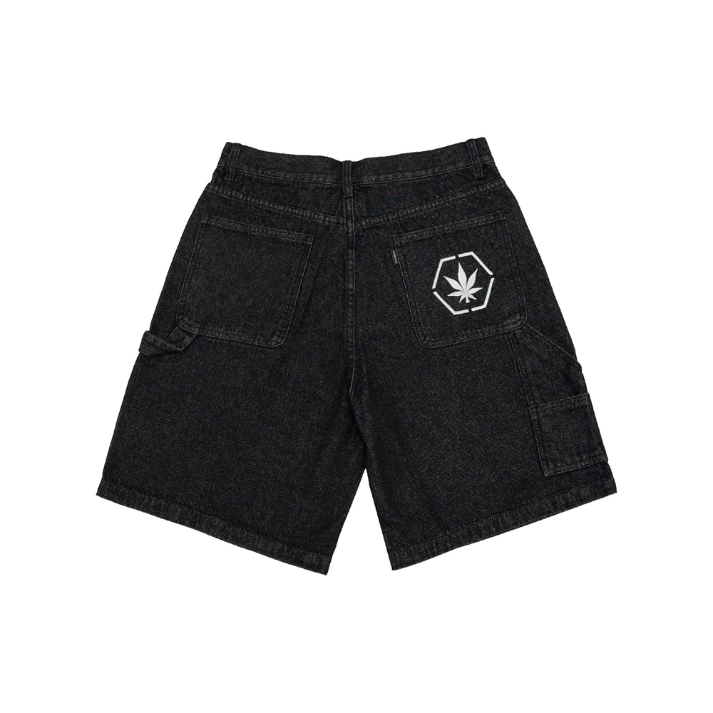 Stoned & Co ® Mystic: Denim Jorts Black (SS25)