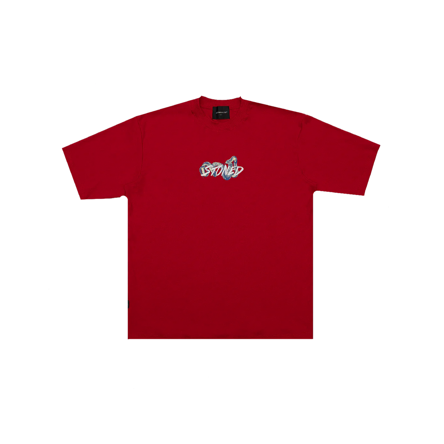 Stoned & Co ® Mystic: Genetic Snake Tee Red (SS25)