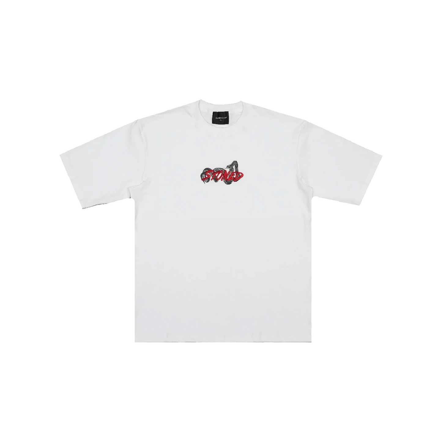 Stoned & Co ® Mystic: Genetic Snake Tee White (SS25)