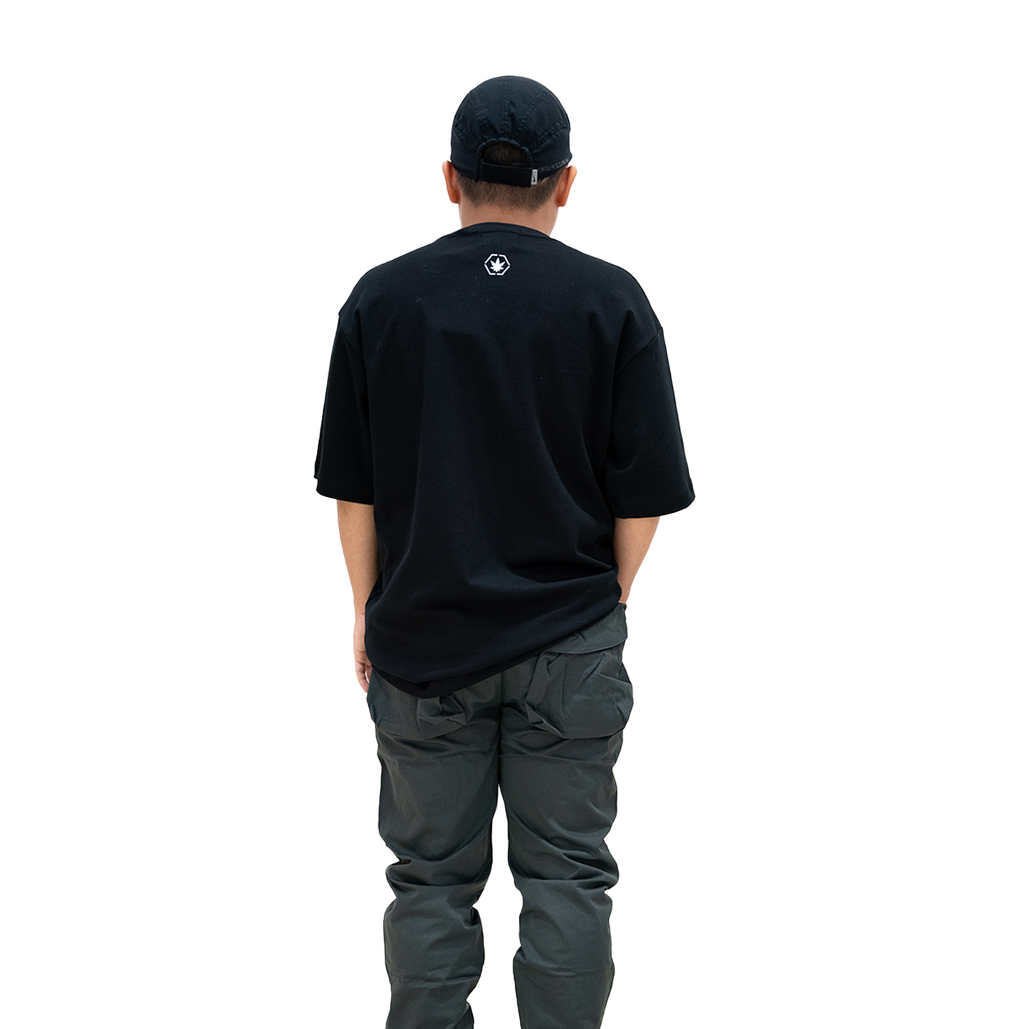 Stoned & Co ® Stoned Retro : Jet Black Varsity Logo Tee Black (SS24)
