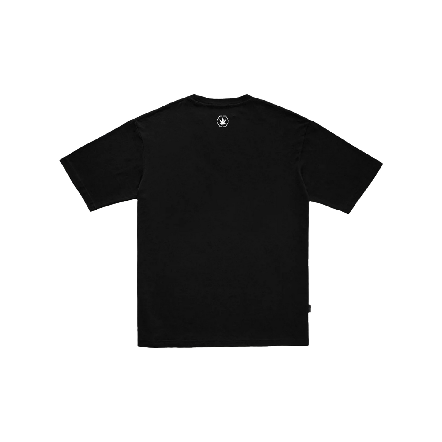 Stoned & Co ® Stoned Retro: Conspiracy Logo Tee Black (SS24)