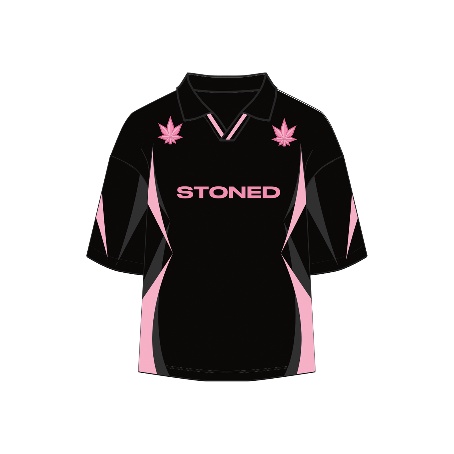 Stoned & Co ® Stoned Retro : UIP Jersey Black Pink (SS24)