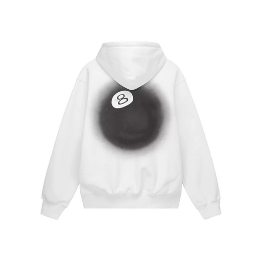 Stussy 8 Ball Fade Hoodie Ash Heather (FW22)