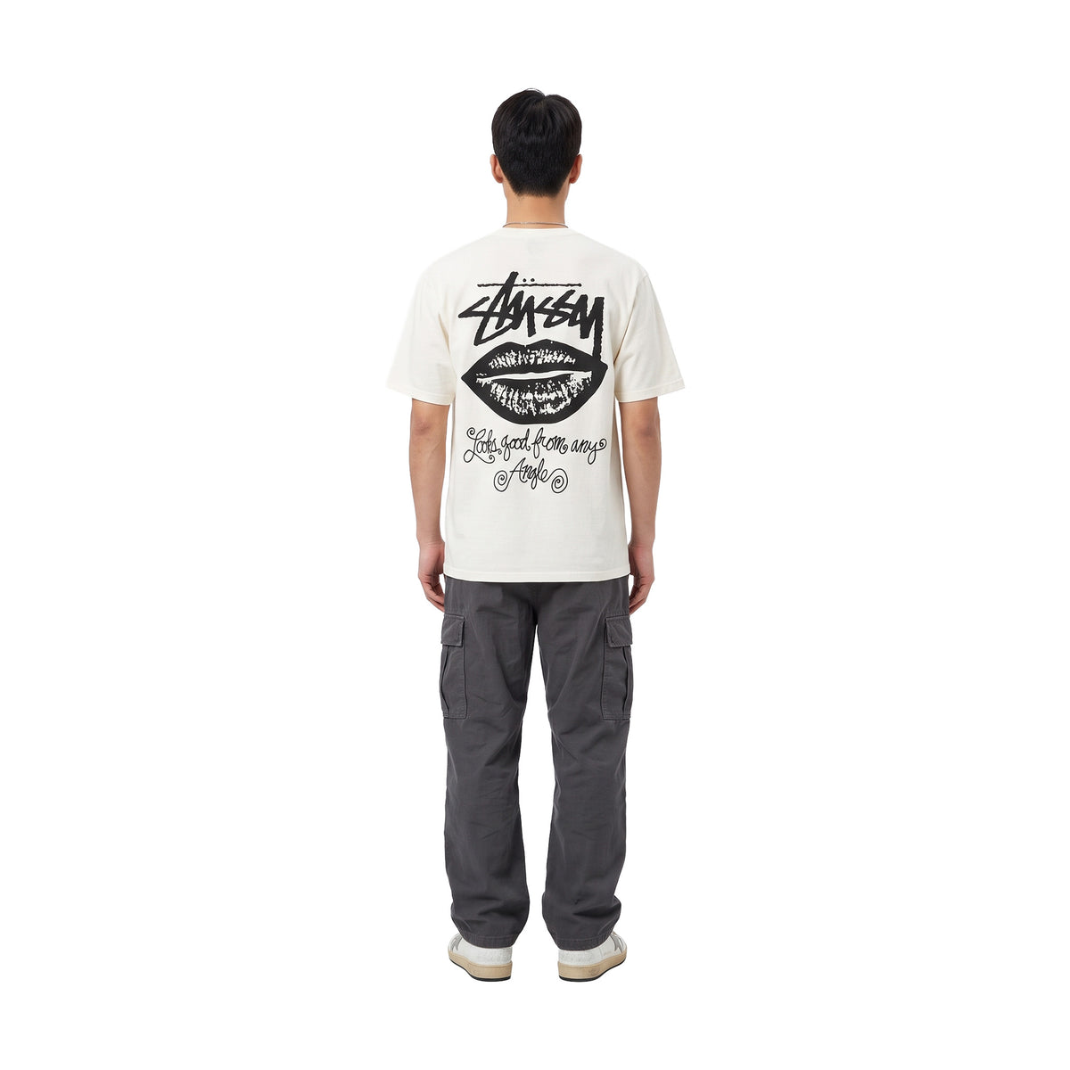 Stüssy Any Angle Pigment Dyed Tee Natural (SS26)