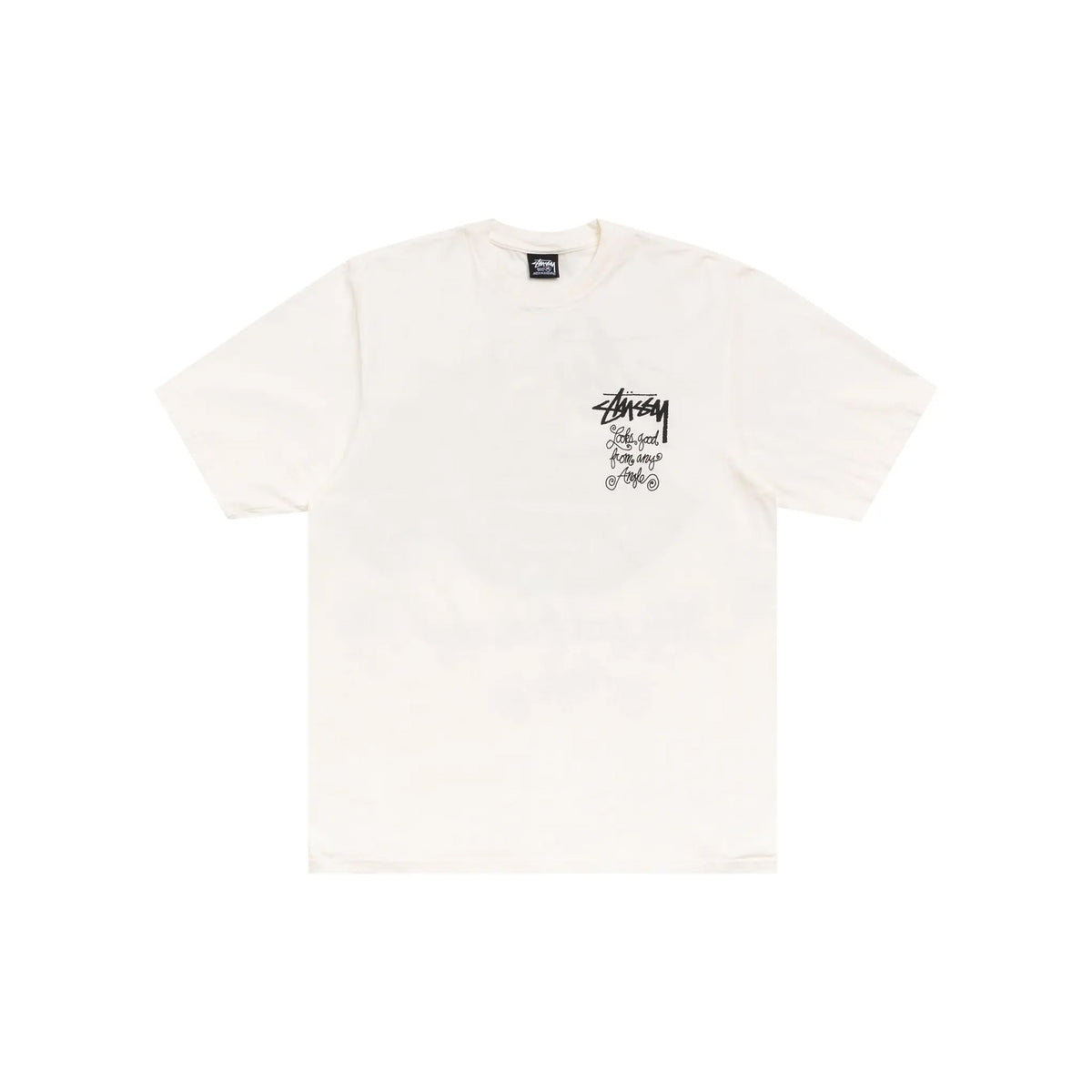 Stüssy Any Angle Pigment Dyed Tee Natural (SS26)
