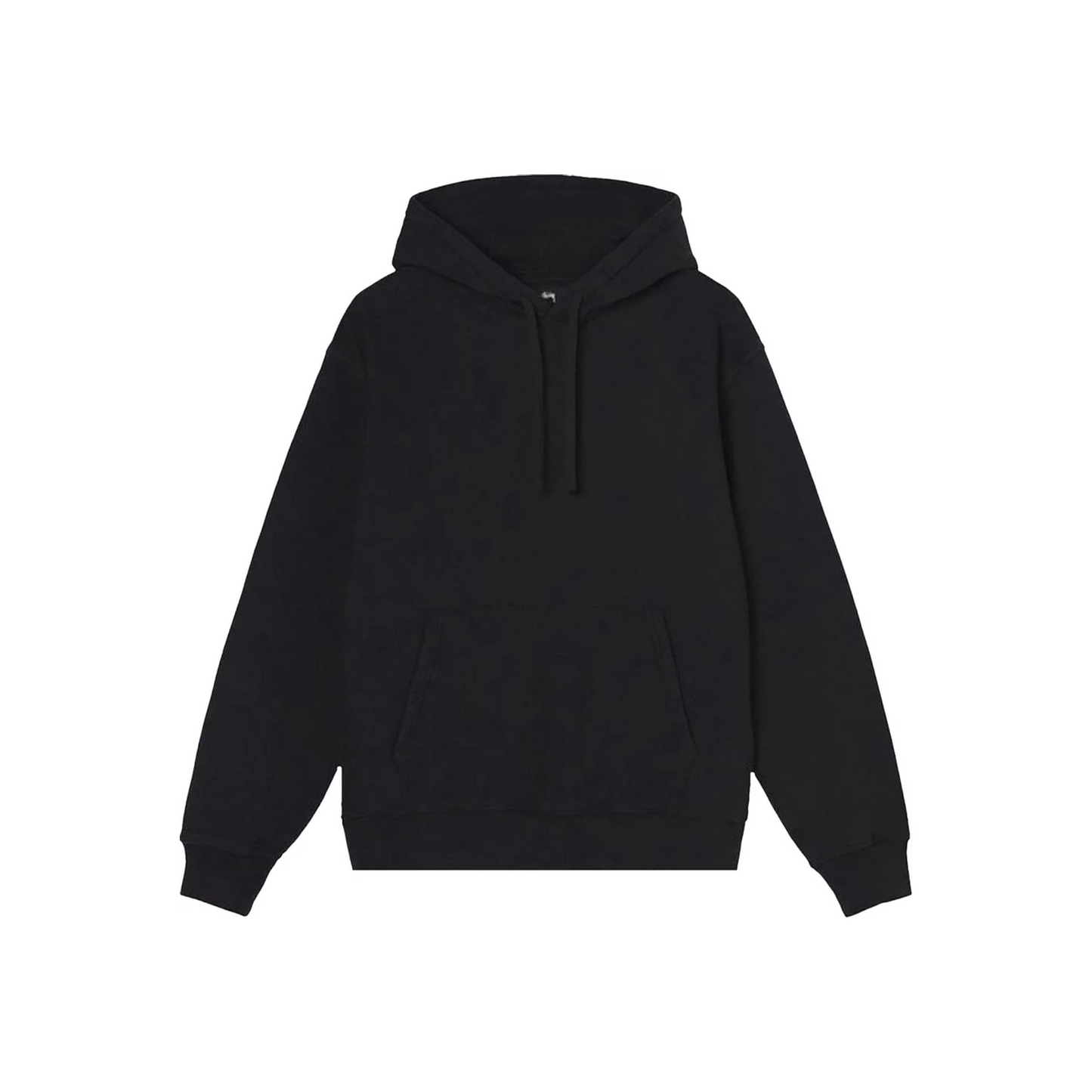 Stussy Back Hood Appliqué Hoodie Black (SS22)