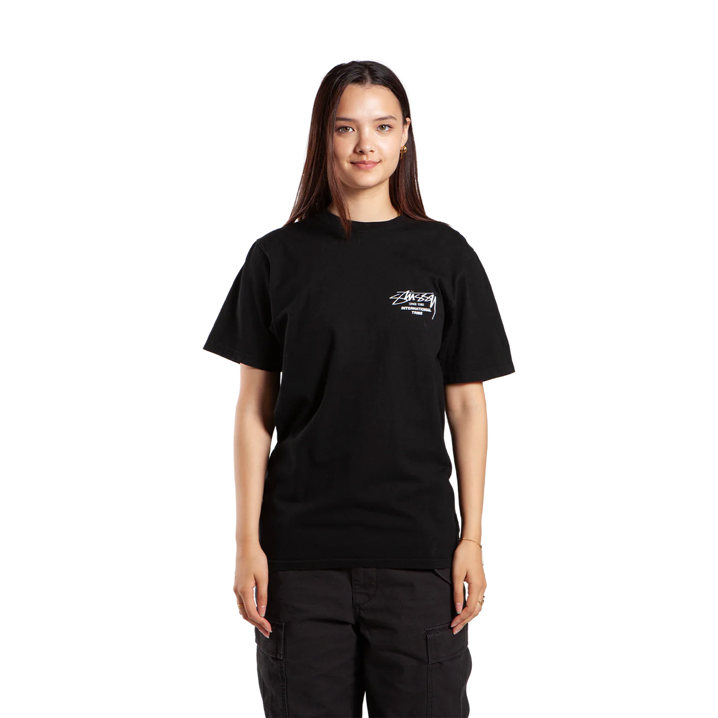 Stüssy Beat Sounds Pigment Dyed Tee Black (FW24)