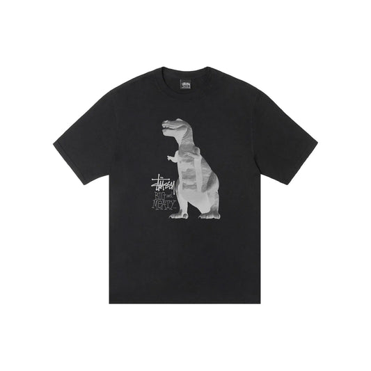 Stüssy Big & Meaty Pigment Dyed Tee Black (SS25)