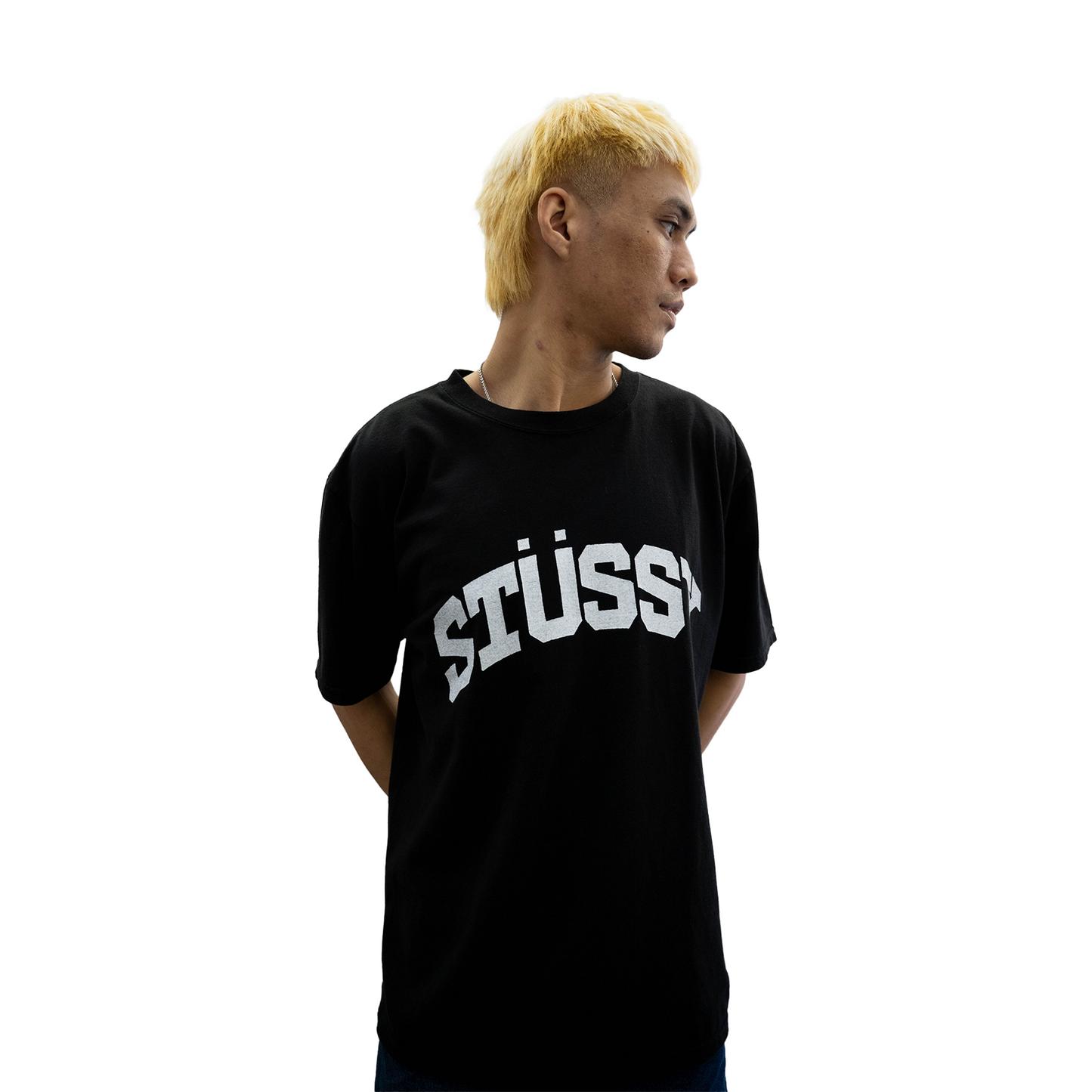 Stussy Block Sport Pigment Dyed Tee Black (SS23)