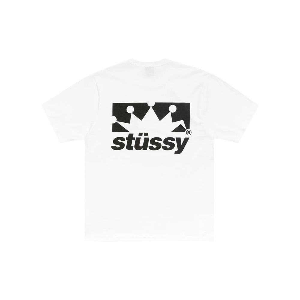 Stüssy Box Crown Tee White (SS26)