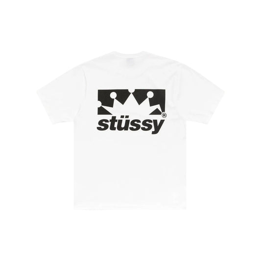 Stüssy Box Crown Tee White (SS26)