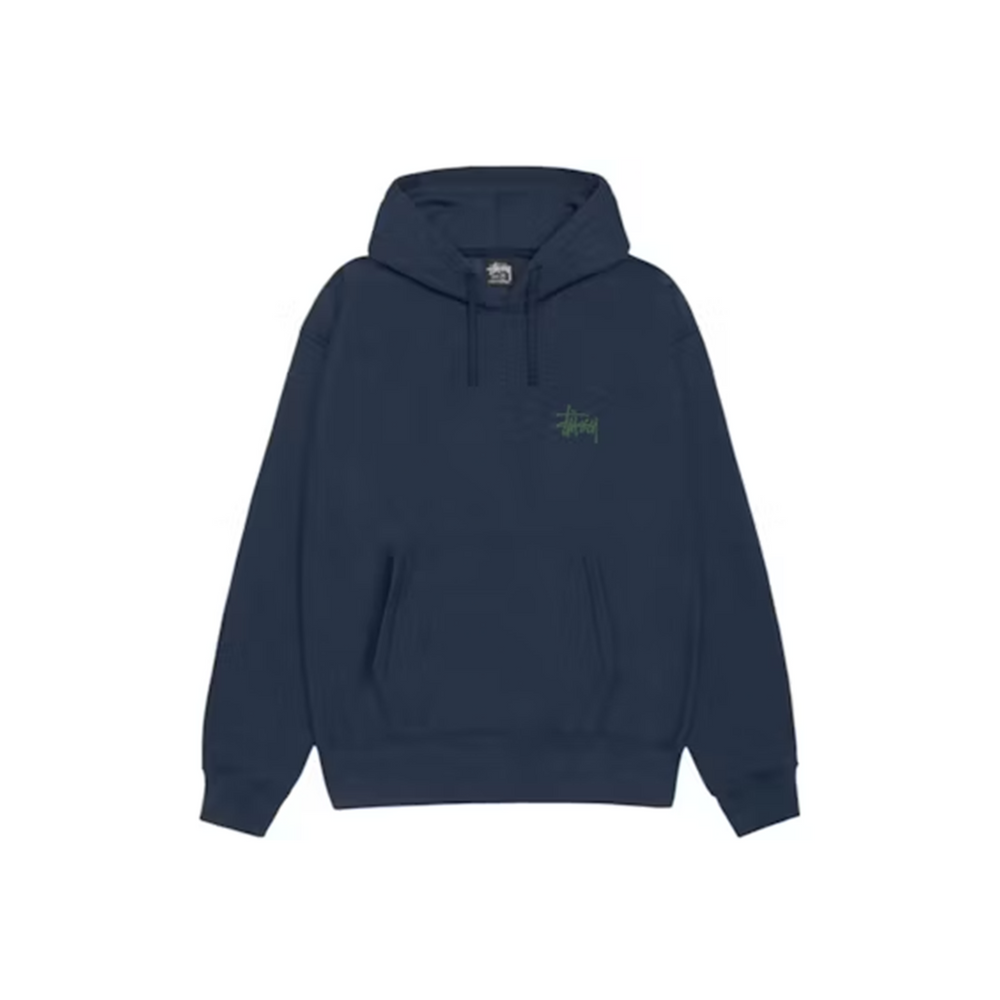 Stussy Built In USA Hoodie Navy (FW24)