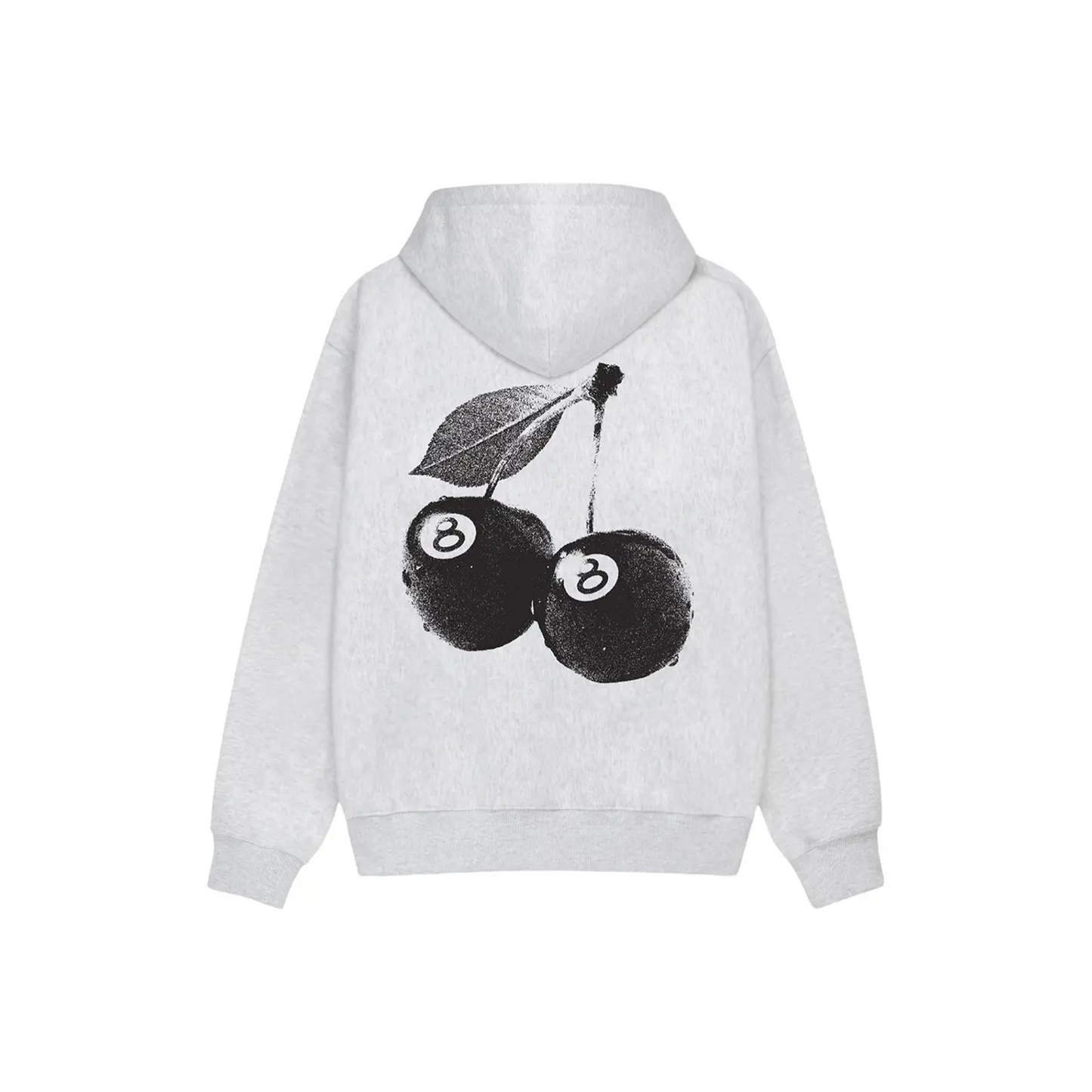 Stussy Cherries Hoodie Ash Heather (SS24)