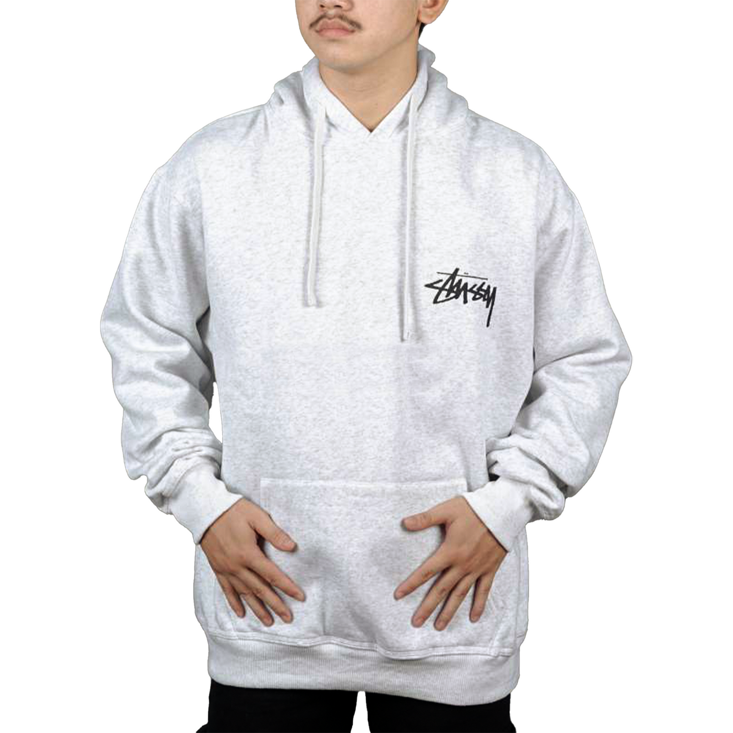 Stussy Cherries Hoodie Ash Heather (SS24)