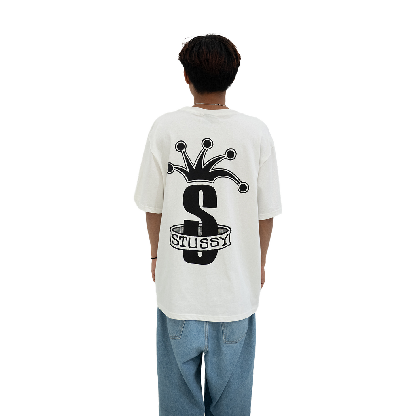 Stussy Crown Band Tee White (FW24)