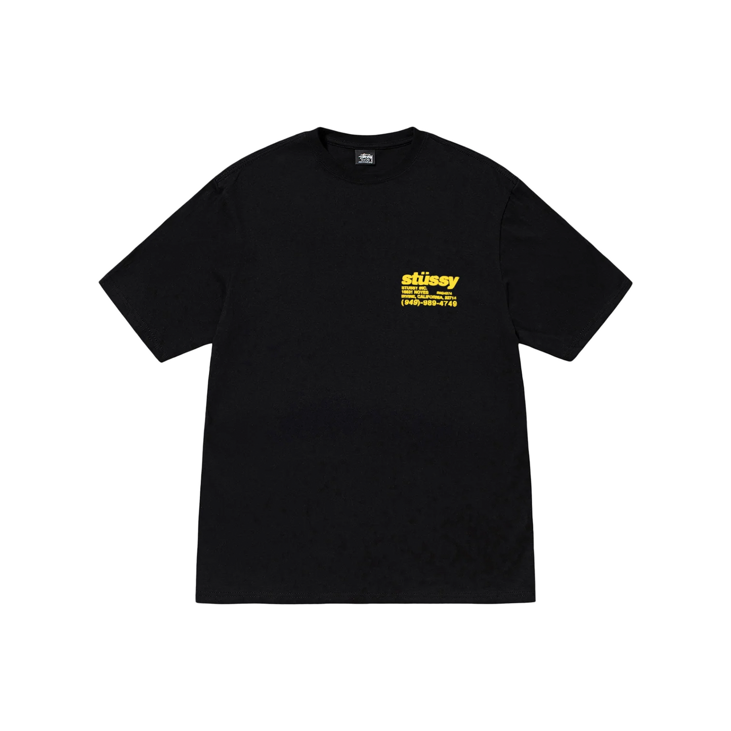 Stussy DNA Pigment Dyed Tee Black (SS24)