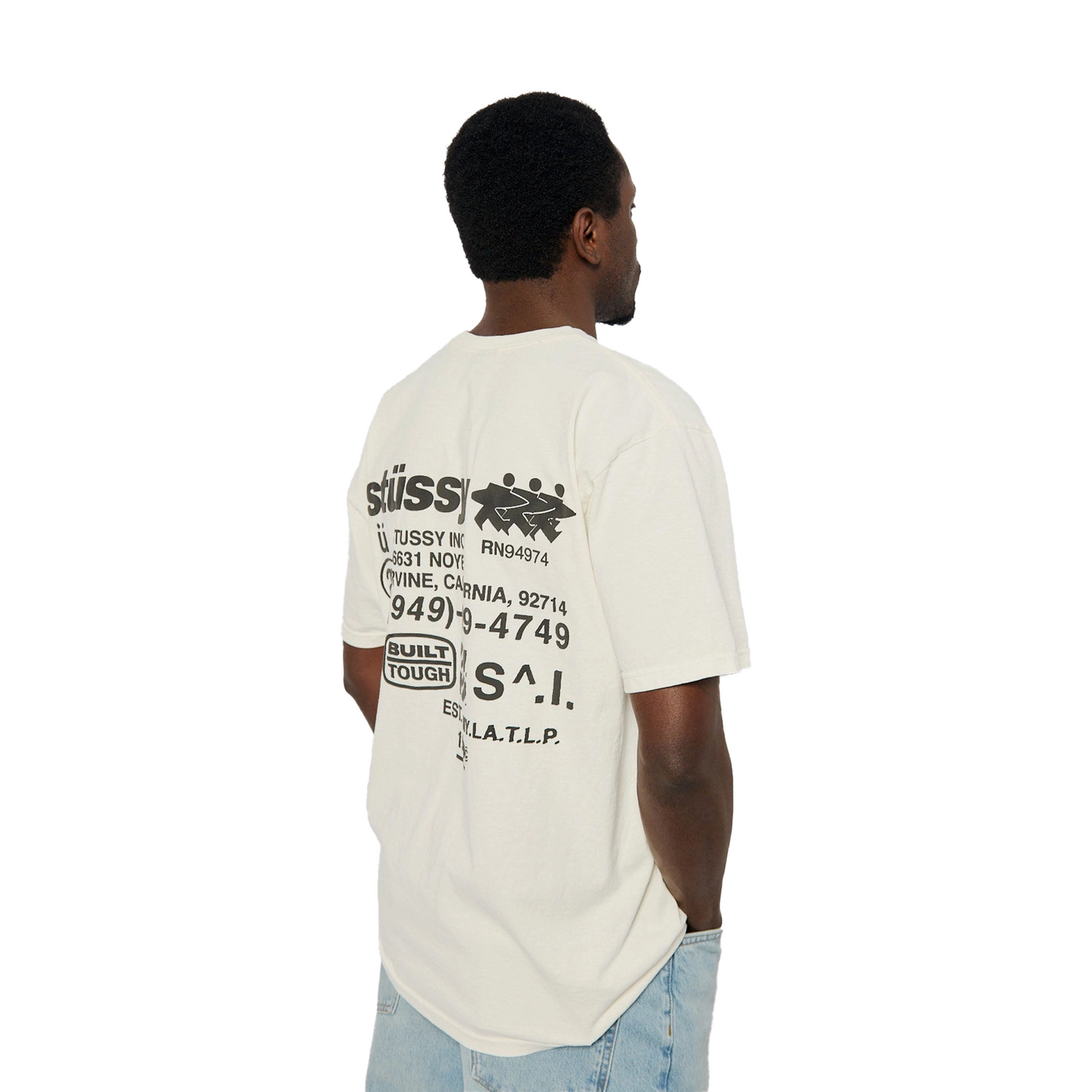 Stussy DNA Pigment Dyed Tee Natural (SS24)