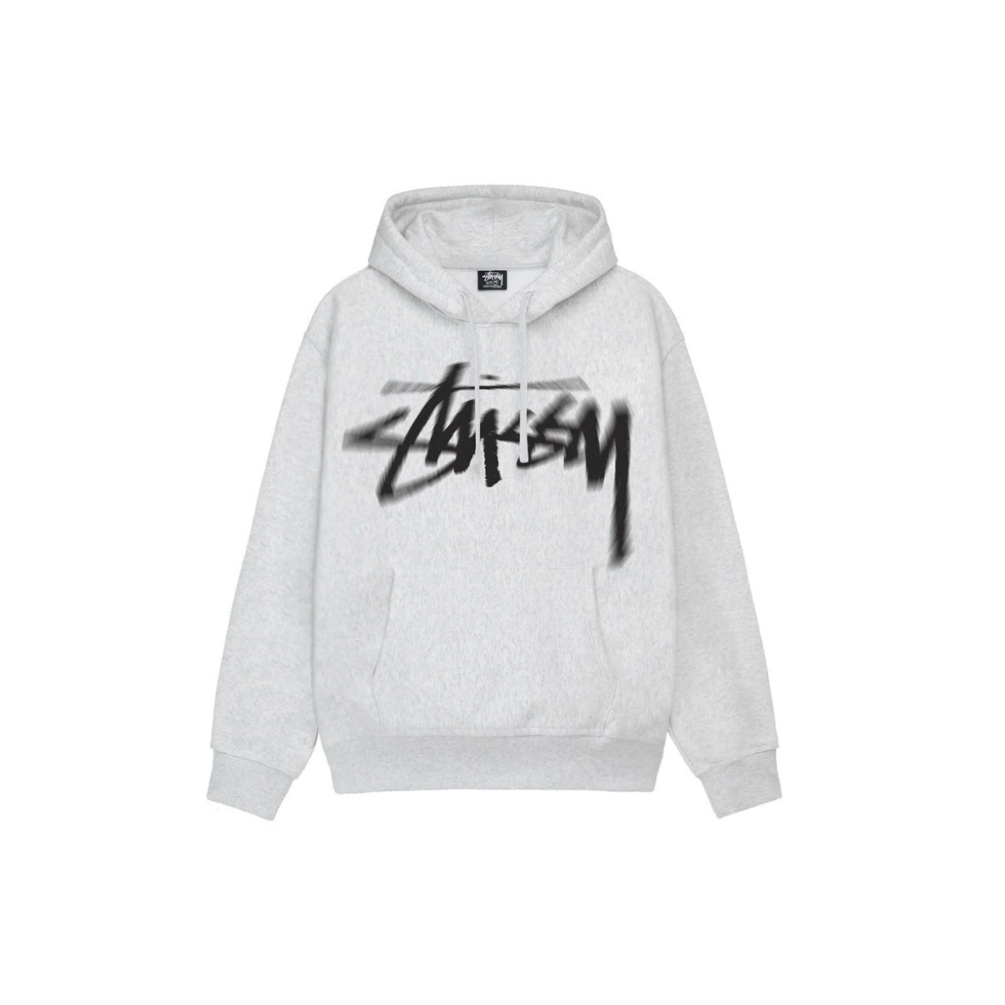 Stussy Dizzy Stock Hoodie Ash Heather (FW24)