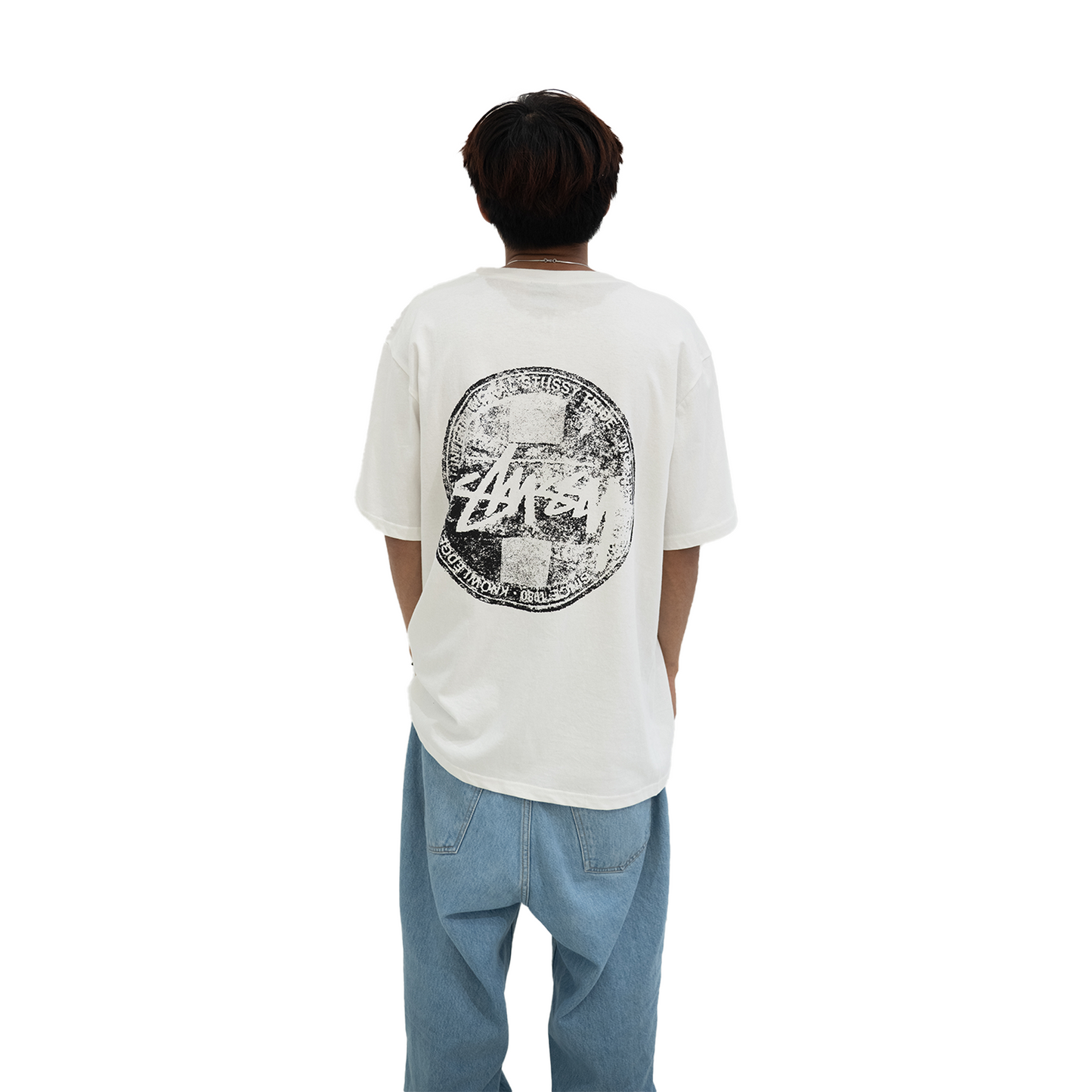 Stussy Dot Stamp Tee White (SS24)