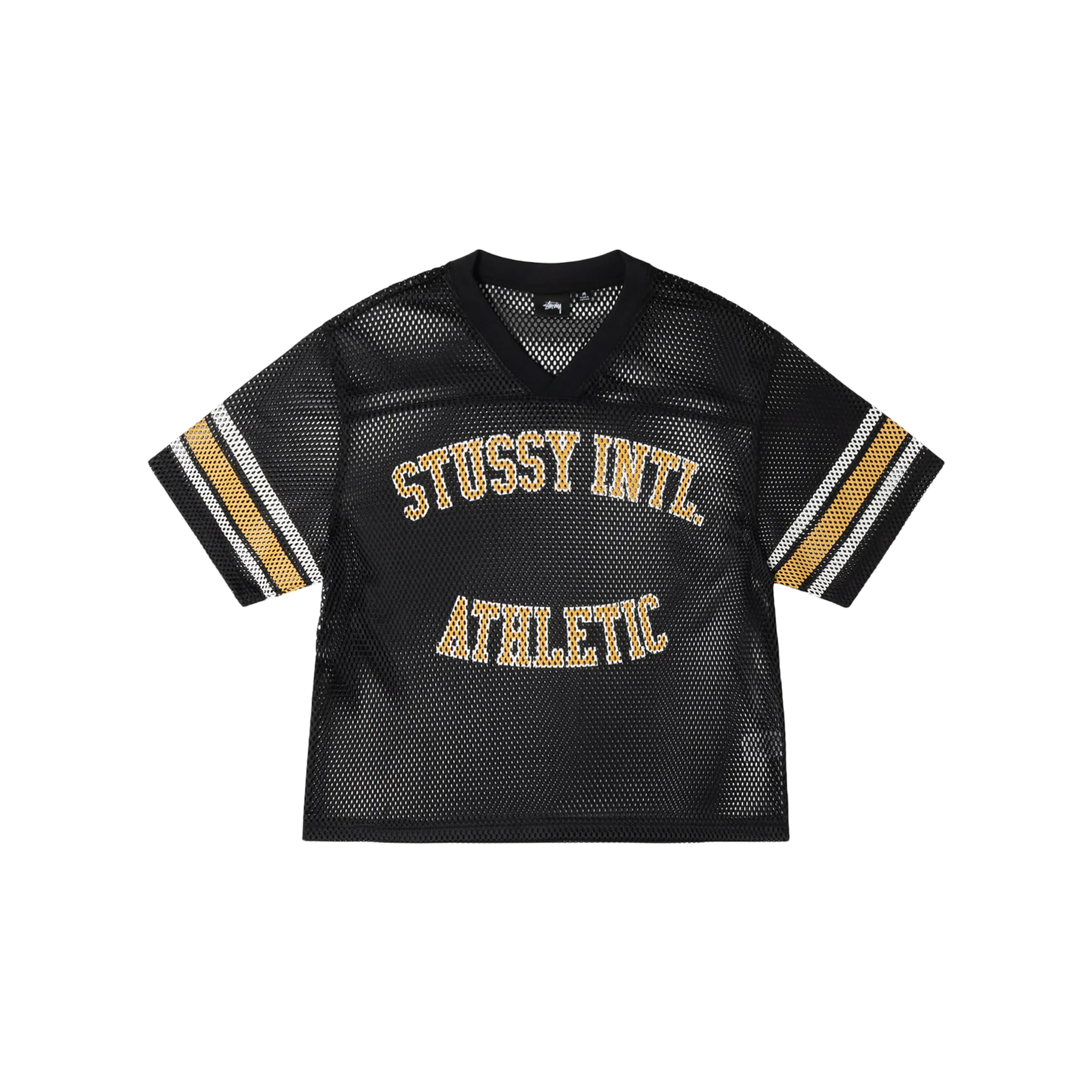 Stüssy International Mesh Team Jersey Black (SS25) – STEALPLUG KL