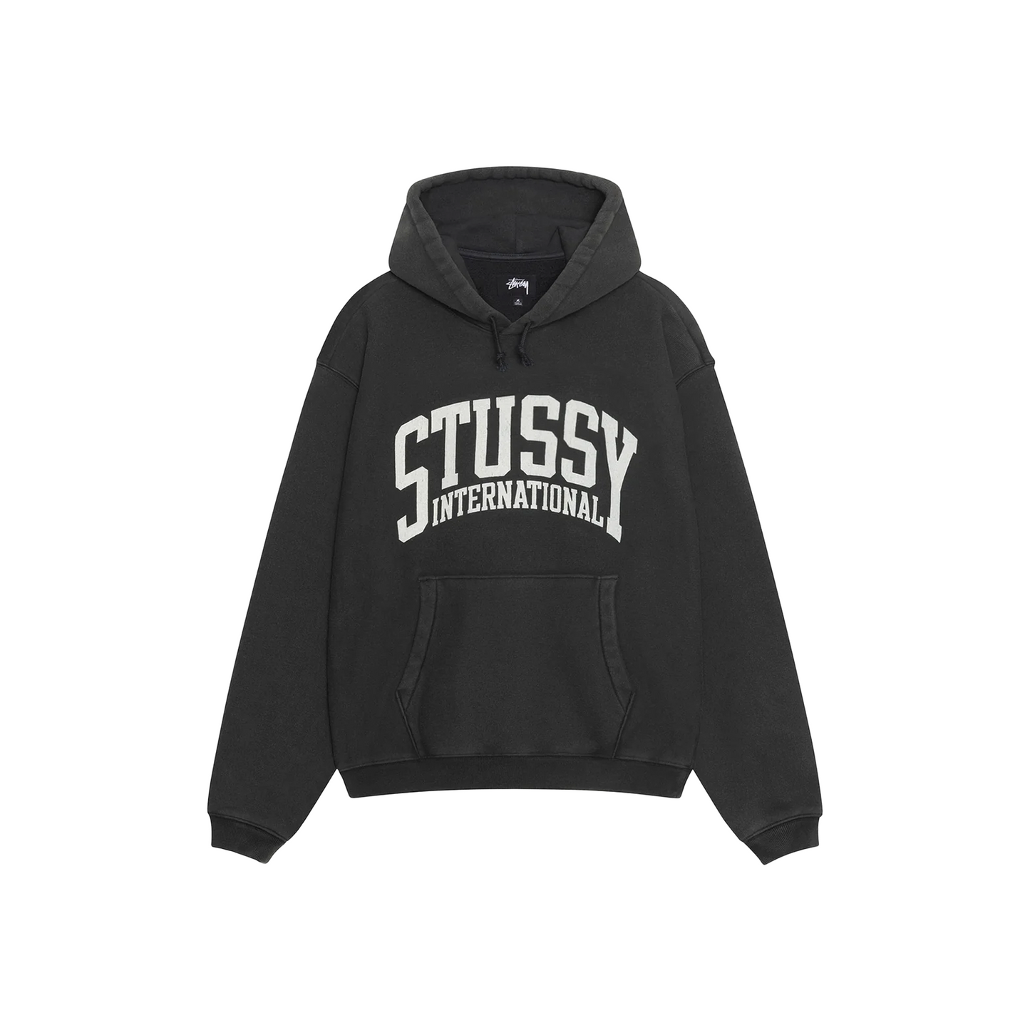 Stussy International Relaxed Hoodie Washed Black (FW23)