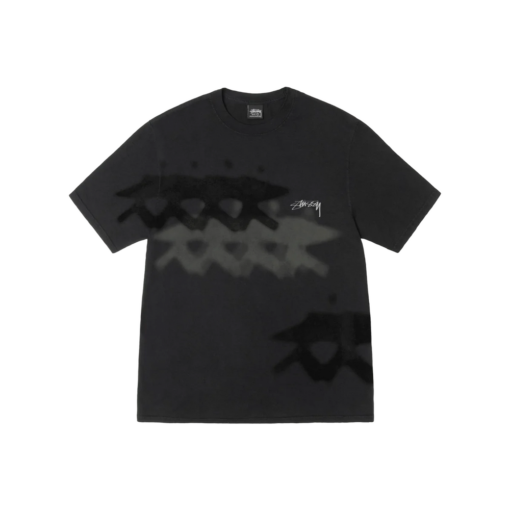 Stüssy Low Tide Pigment Dyed Tee Black (SS25)