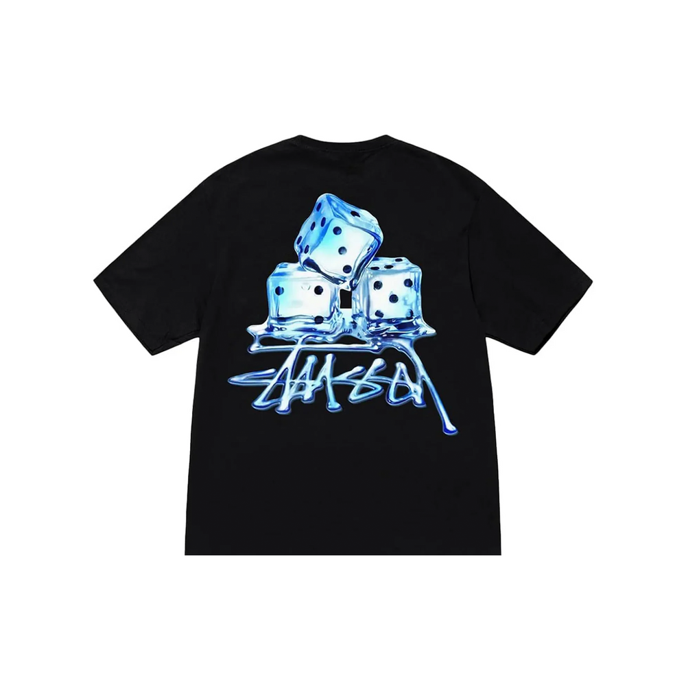 Stüssy Melted Tee Black (SS23)
