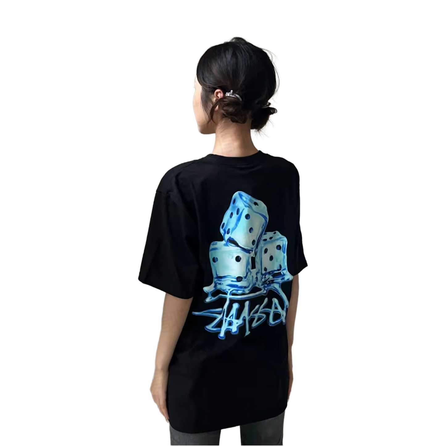 Stüssy Melted Tee Black (SS23)